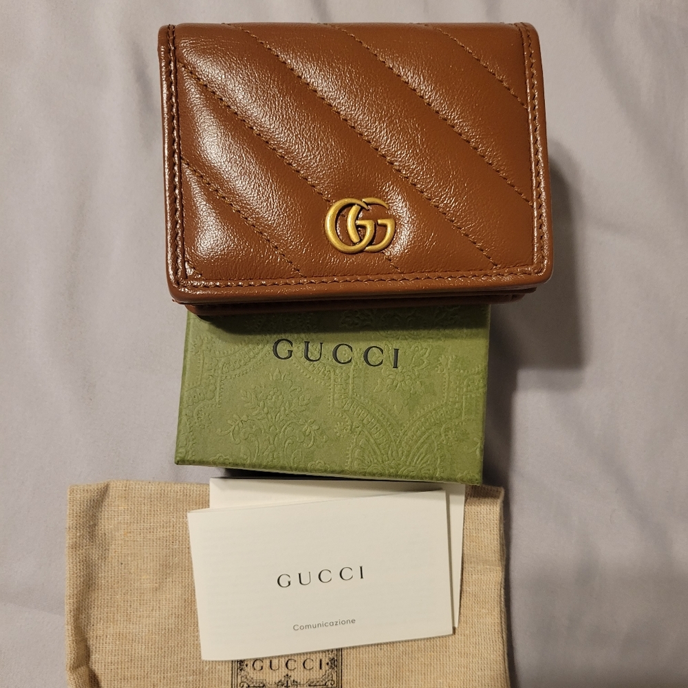 Gucci Brown Leather Wallet
